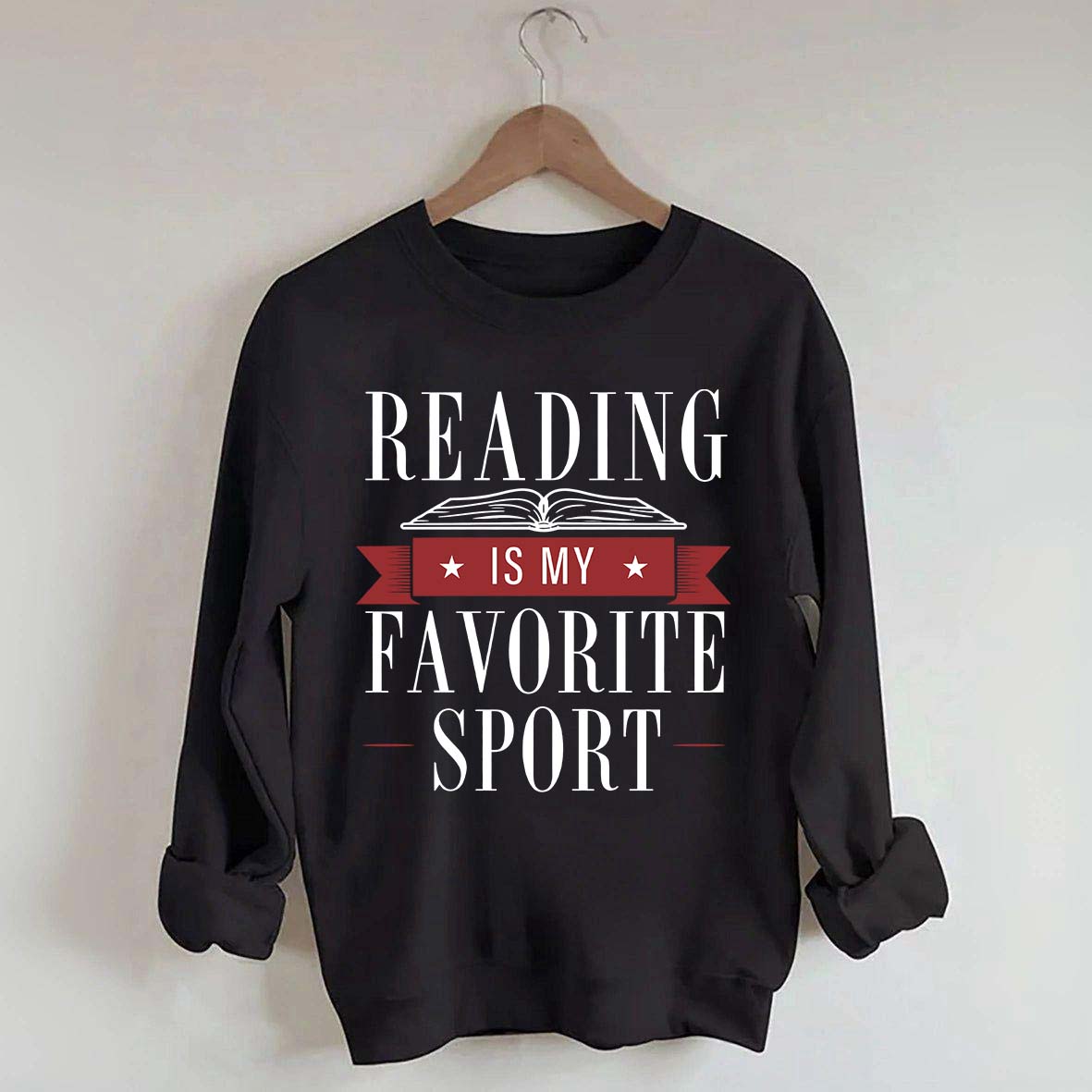 Reading Is My Favorite Sport Librarian Lover Sweatshirt