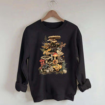 Retro Goblincore Mushroom Dark Cottagecore Sweatshirt