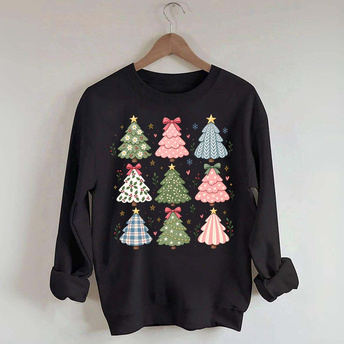Boho Whimsical Christmas Sweatshirt