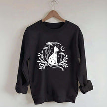 Celestial Cat Spiritual Sweatshirt