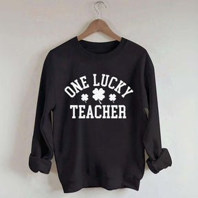 One Lucky Teacher Sweatshirt
