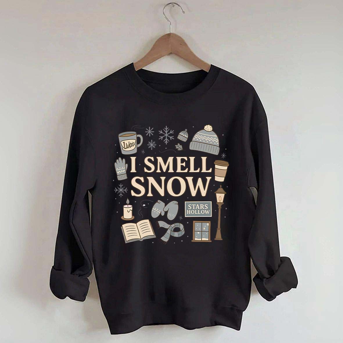 I Smell Snow Christmas Sweatshirt