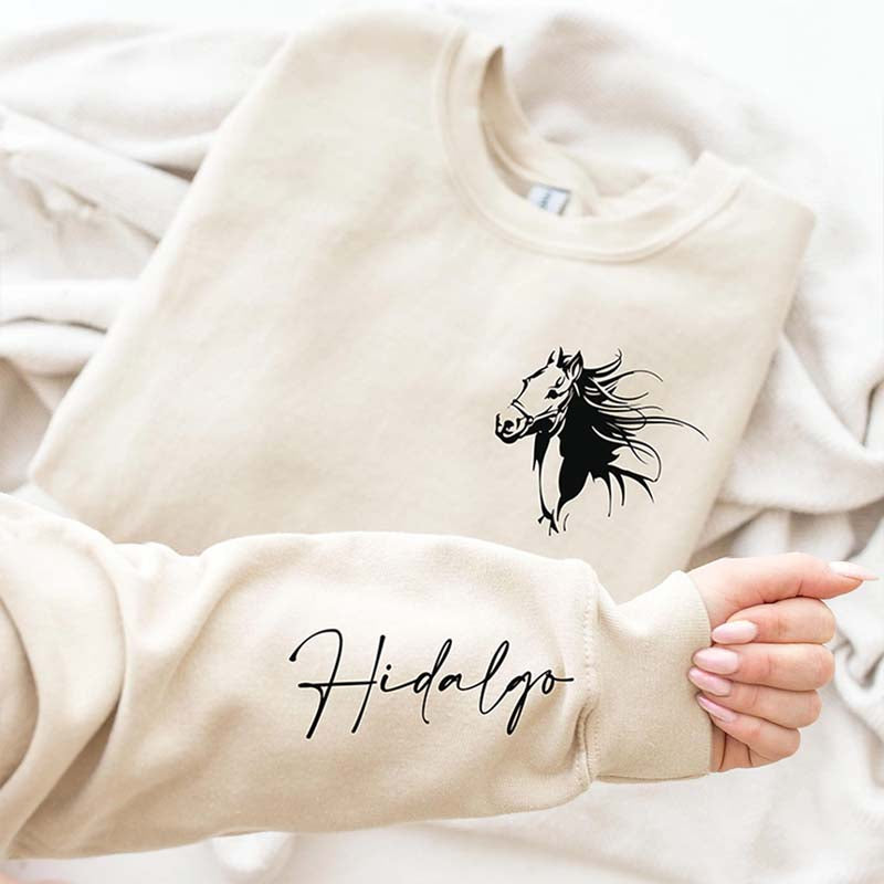 Custom Horse Lover Sweatshirt