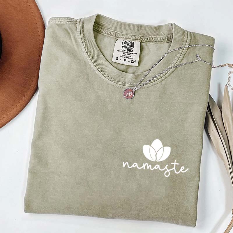 Namaste Detail Yoga T-Shirt
