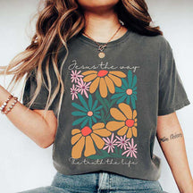 Comfort Colors Religious Faith Based Jesus T-Shirt