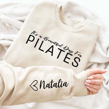 Personalized Pilates Mom Sweatshirt