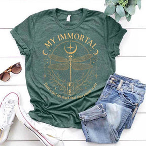 My Immortal Dragonfly Celestial Moon T-Shirt
