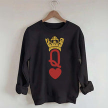 Queen Of Hearts Sweatshirt
