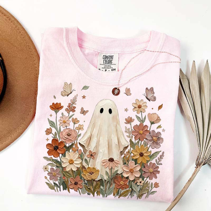 Vintage Ghost Fall Comfort Colors T-Shirt