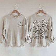 When You Go Through Deep Waters Sweatshirt