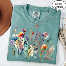 Comfort Colors Boho Cottagecore Botanical T-Shirt