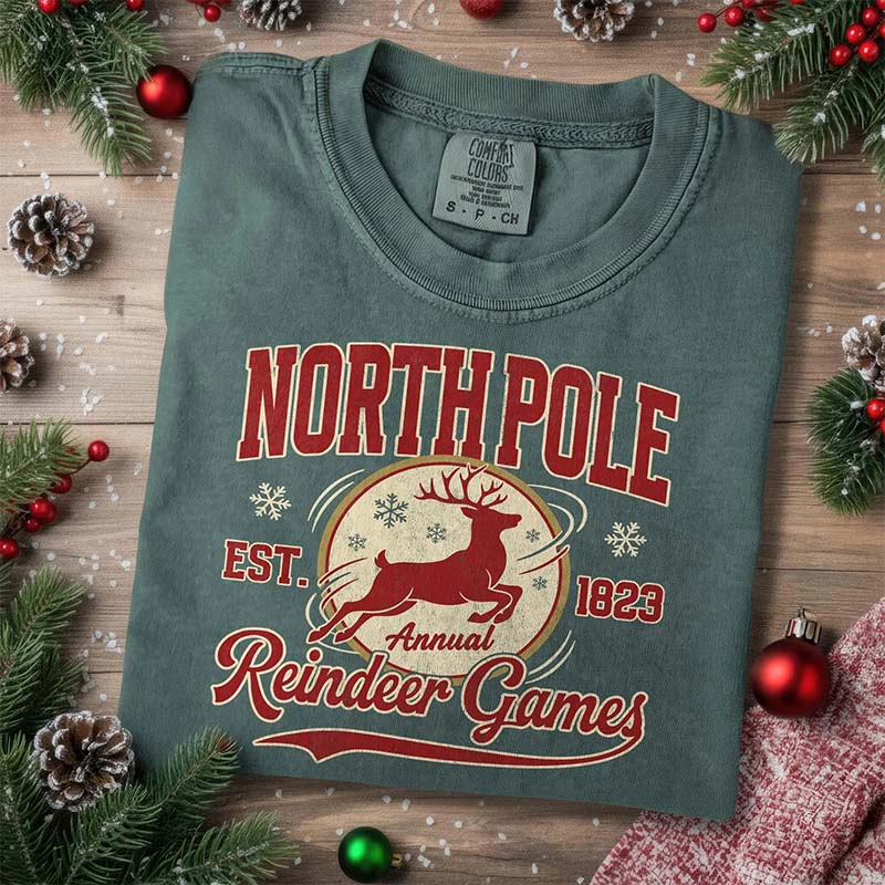 Funny Reindeer Games T-Shirt