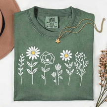 Botanical Floral Cottagecore T-Shirt