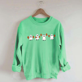 Weight Lifting Ghosts Halloween Sweatshirt