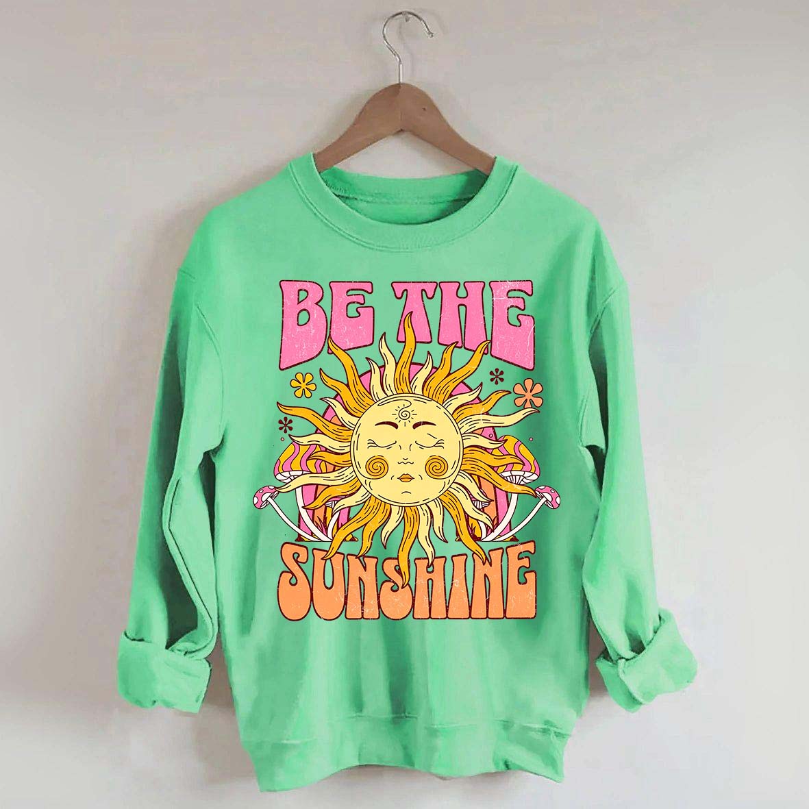 Be The Sunshine Floral Sweatshirt