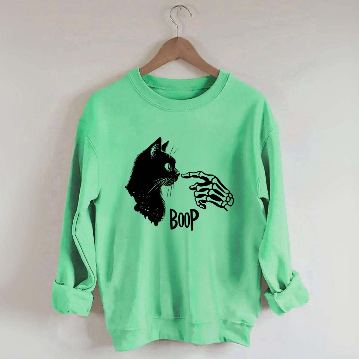 Cat Halloween Boop Sweatshirt
