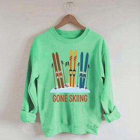 Retro Gone Skiing Sweatshirt