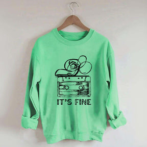 Retro Cassette Tape 90s Music Sweatshirt