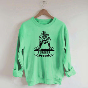 Custom Football Player Game Day Sweatshirt