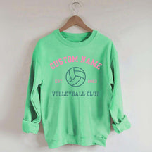 Personalized Volleyball Coach Sweatshirt