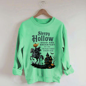Sleepy Hollow Halloween Horse Sweatshirt