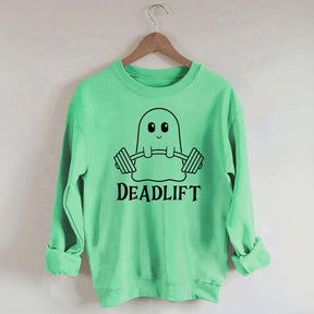Cute Deadlift Ghost Sweatshirt
