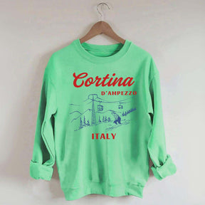 Cortina d'Ampezzo Ski Sweatshirt
