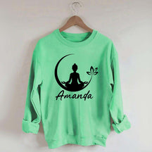 Personalized Yoga Name Sweatshirt