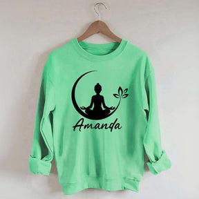 Personalized Yoga Name Sweatshirt
