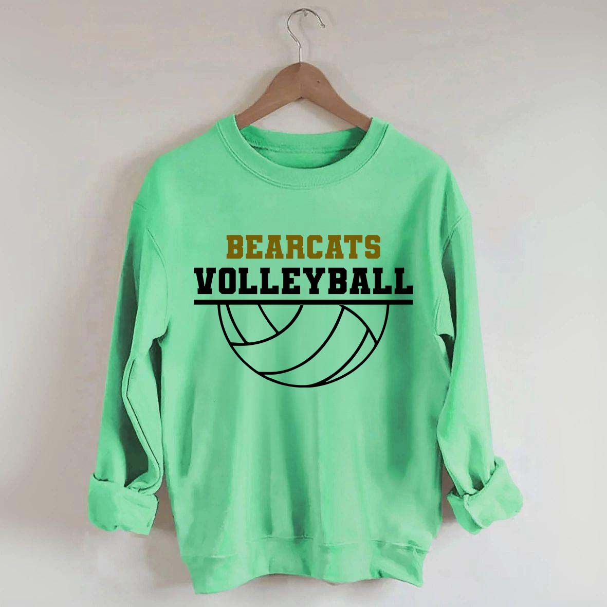 Custom Your Text Volleyball Sweatshirt