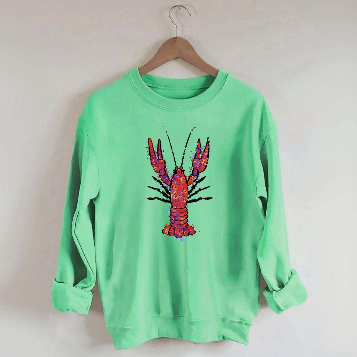 Watercolor Crawfish Sweatshirt