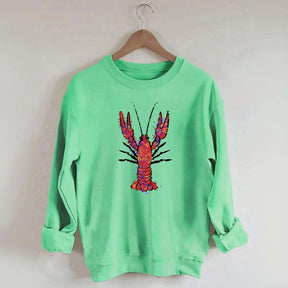 Watercolor Crawfish Sweatshirt
