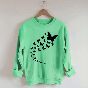 Butterfly Autumn Cute Sweatshirt