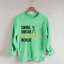 Swing Swear Look For Ball Repeat Sweatshirt