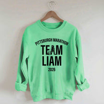 Custom Supporter Team Group Runner's Race Team Sweatshirt