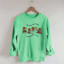 Behavior Reinforcement Skull Sweatshirt
