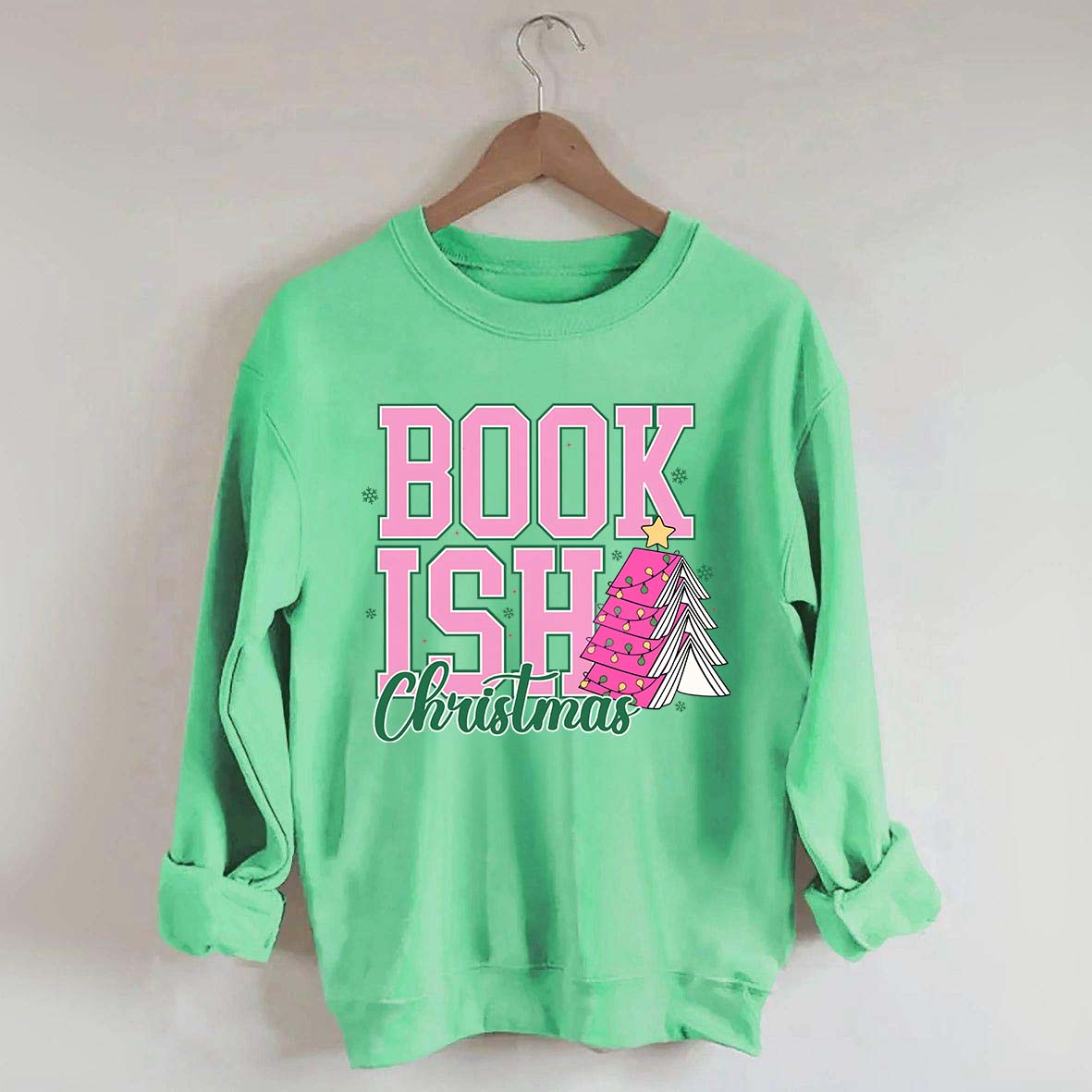 Bookish Christmas Cute Sweatshirt