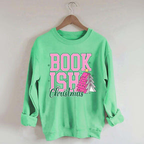 Bookish Christmas Cute Sweatshirt