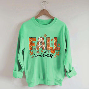 Pumpkin Fall Vibes Sweatshirt