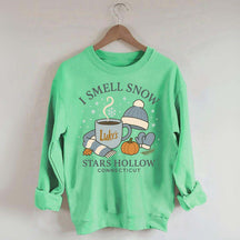 I Smell Snow Stars Hollow Sweatshirt