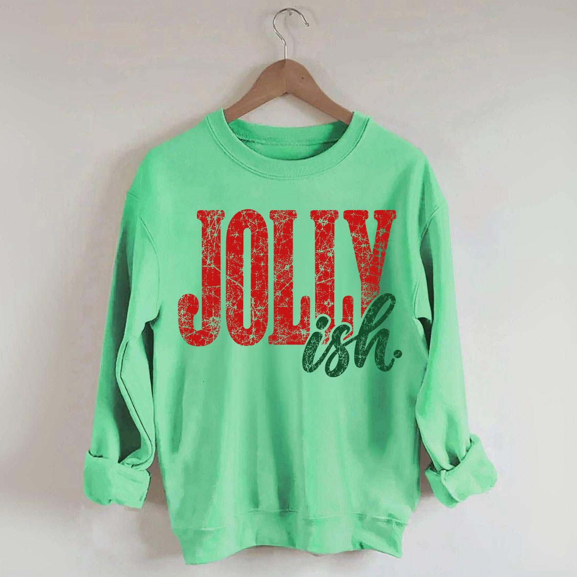 Jolly Ish Christmas Sweatshirt