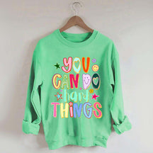 You Can Do Hard Things Sped Mental Health Sweatshirt