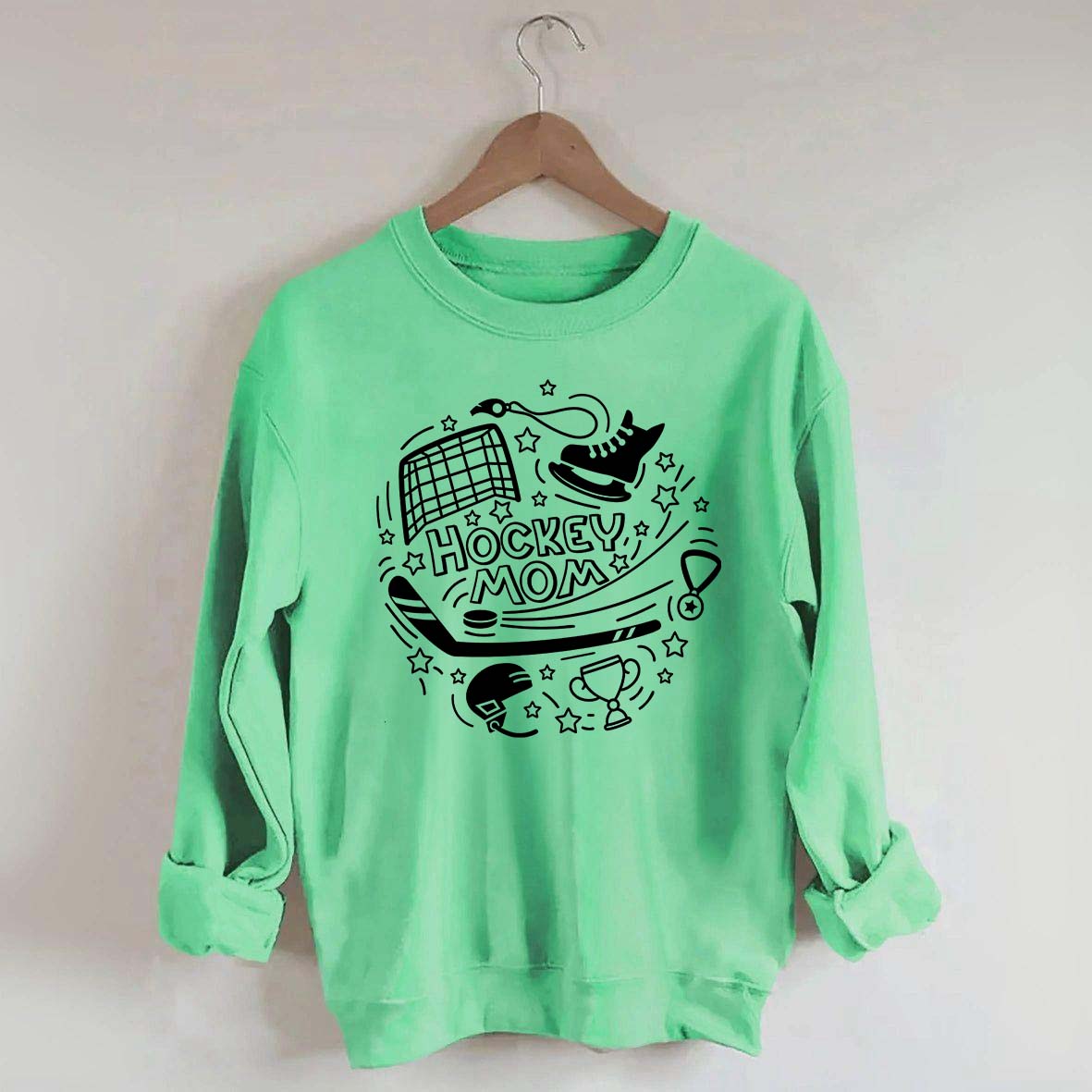 Hockey Mom Graphic Sweatshirt
