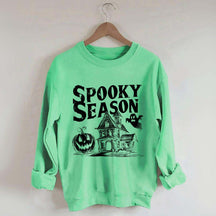 Spooky Season Haunted House Sweatshirt