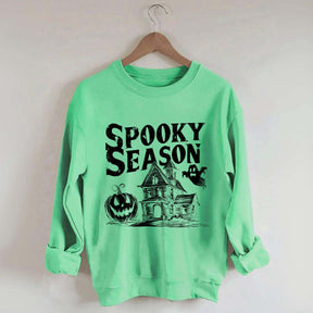 Spooky Season Haunted House Sweatshirt