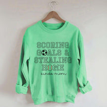 Soccer And Baseball Mama Sweatshirt