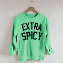 Extra Spicy Book Lover Funny Sweatshirt