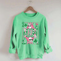 Queen of Clubs Golf Sweatshirt