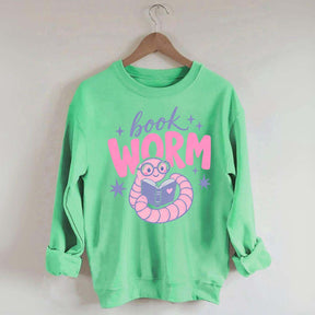 Book Worm Trendy Reading Sweatshirt