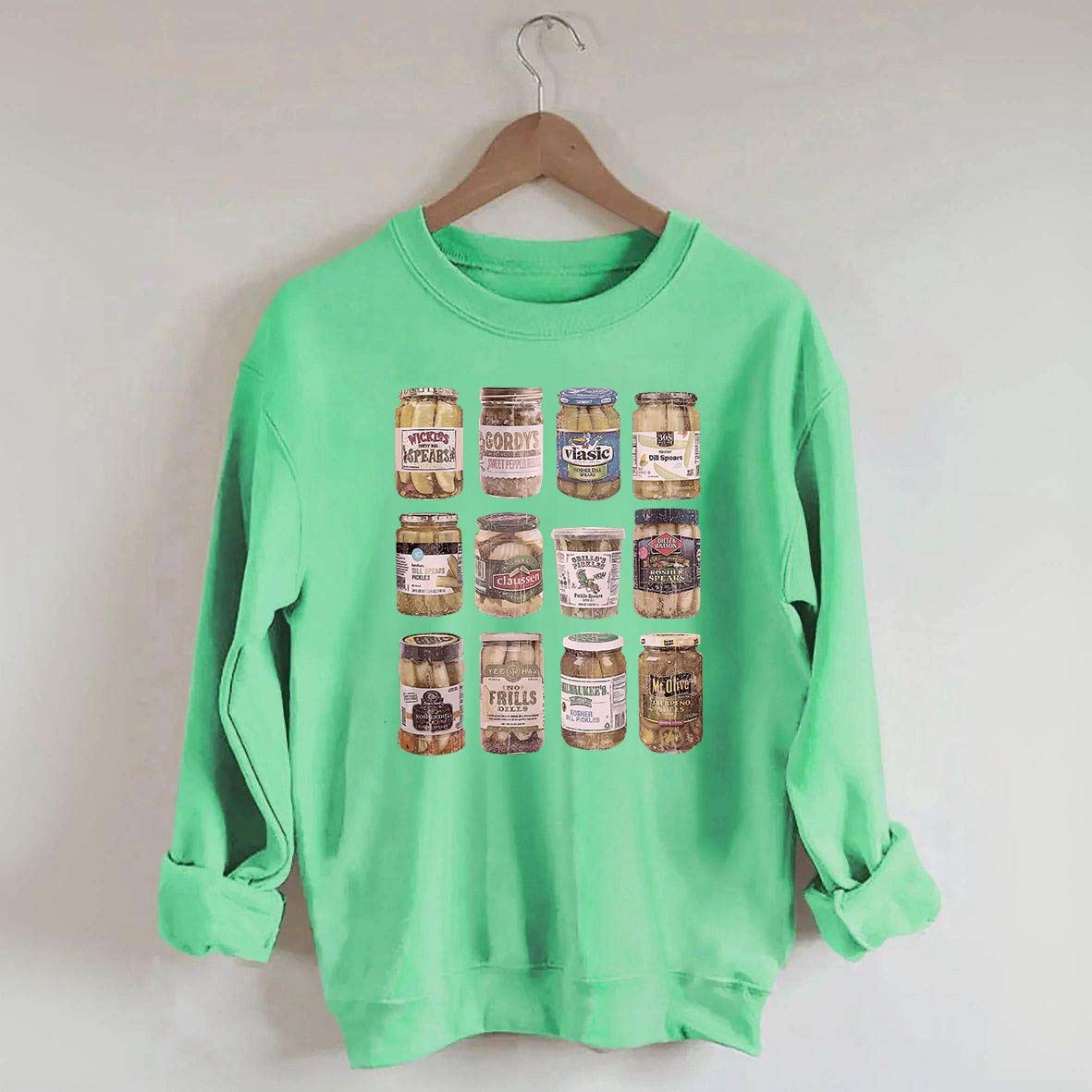 Vintage Canned Pickles Sweatshirt